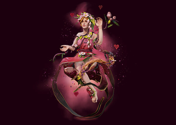 TENUE DE DÉESSE DE L'AMOUR