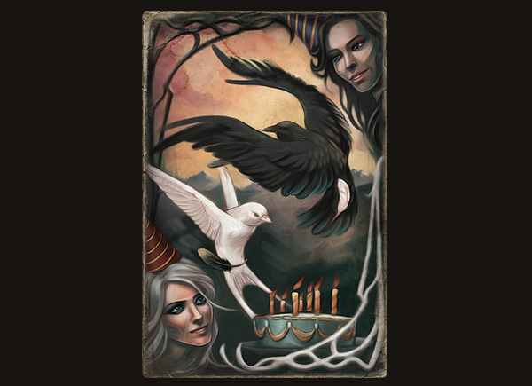 CIRI & YENNEFER BIRTHDAY&nbsp;CARDBACK