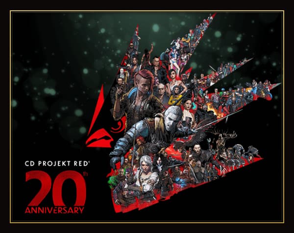 ¡Celebración del 20.º aniversario de CD&nbsp;PROJEKT&nbsp;RED!