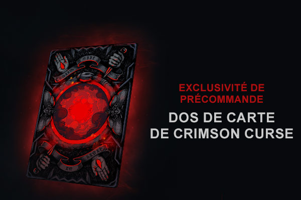 Dos de carte de Crimson Curse