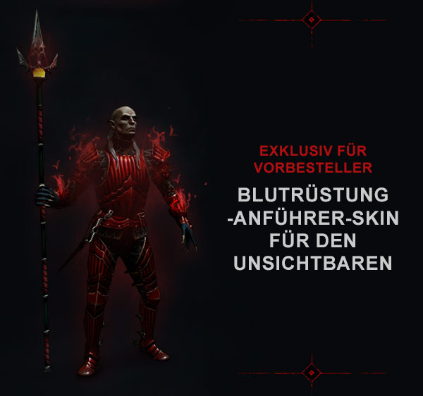 Blutrüstung-Anführer-Skin für den Unsichtbaren