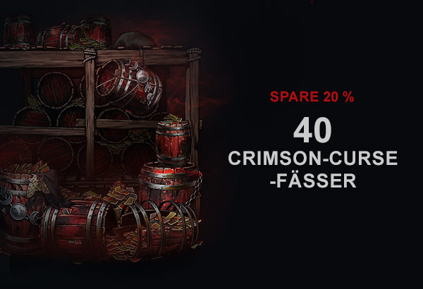 40 Crimson-Curse-Fässer