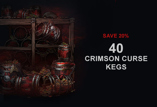 40 CRIMSON CURSE
KEGS
