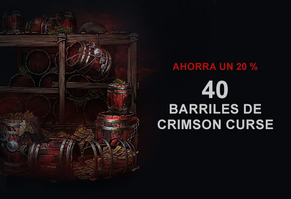 40 barriles de Crimson Curse