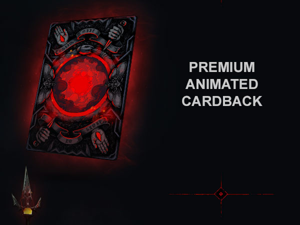 Premium animated cardback