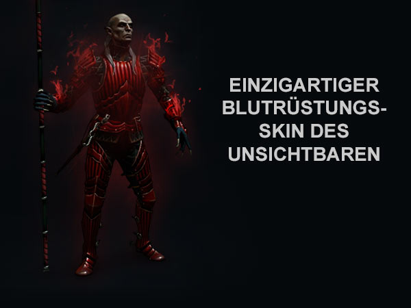 einzigartiger Blutrüstungs-Skin des Unsichtbaren