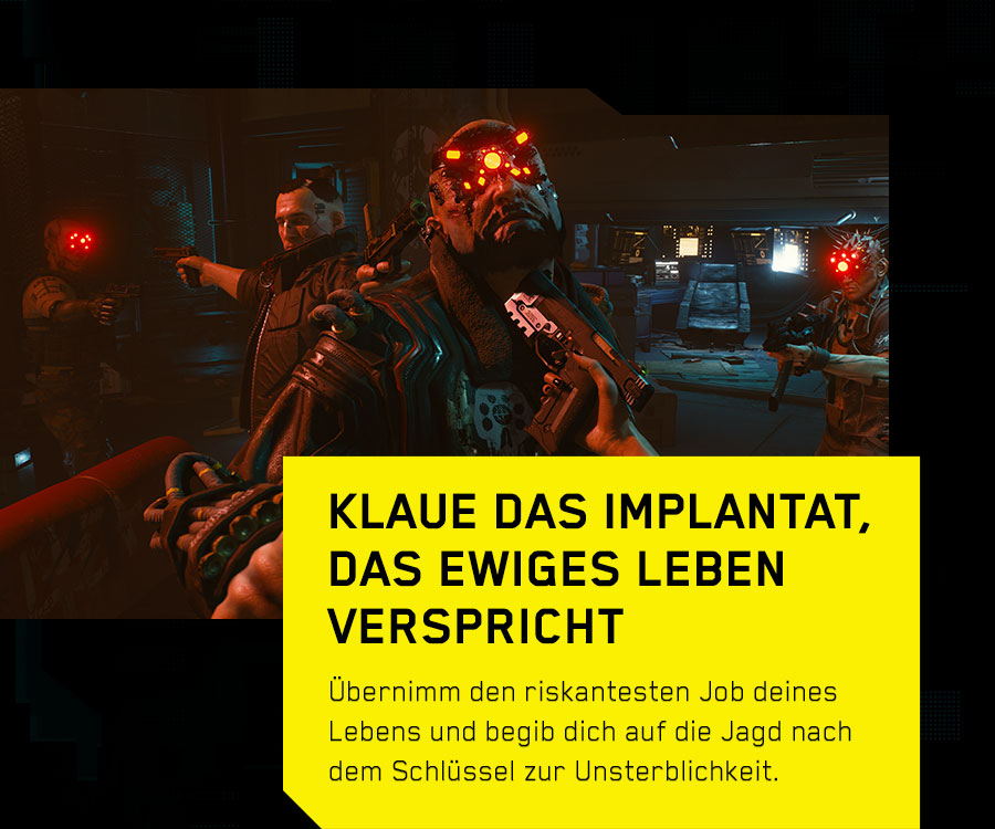 KLAUE DAS IMPLANTAT, DAS EWIGES LEBEN VERSPRICHT