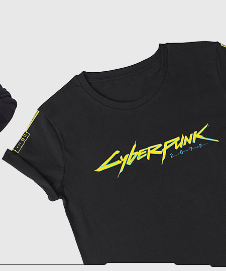 Koszulka z logo 
Cyberpunk 2077