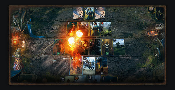 EPIC GWENT BATTLES ON THE GO!